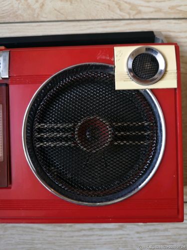 红色星球牌sl-838收录机少见,常州录音机总厂生产.